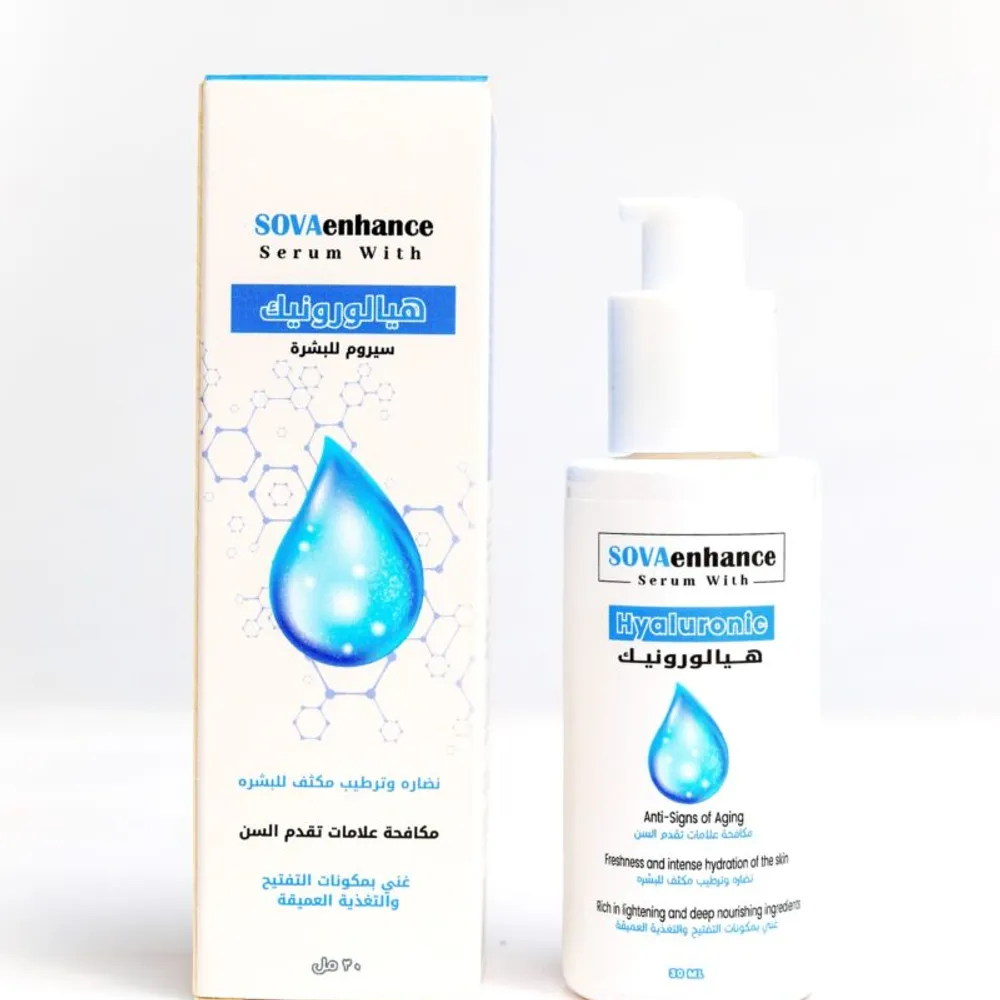 SOVAENHANCE FACE SERUM WITH HYALURONIC ACID