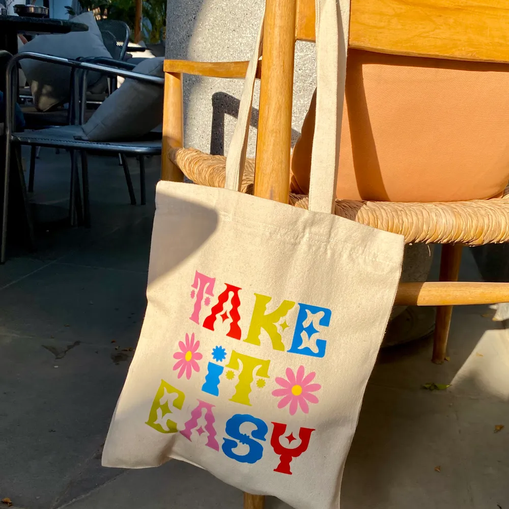 Tote bag (TAKE IT EASY)