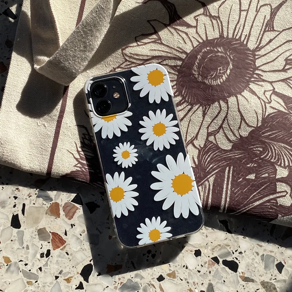 Phone Case - White Flowers
